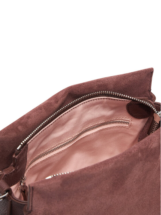 Coccinelle Coccinelle Handtasche P6P Boheme Suede Bimaterial E1 P6P 58 01 01 Dunkelrot