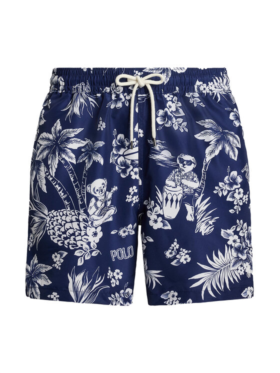 Polo Ralph Lauren Polo Ralph Lauren Pantaloni scurți pentru înot 710963323002 Bleumarin Classic Fit