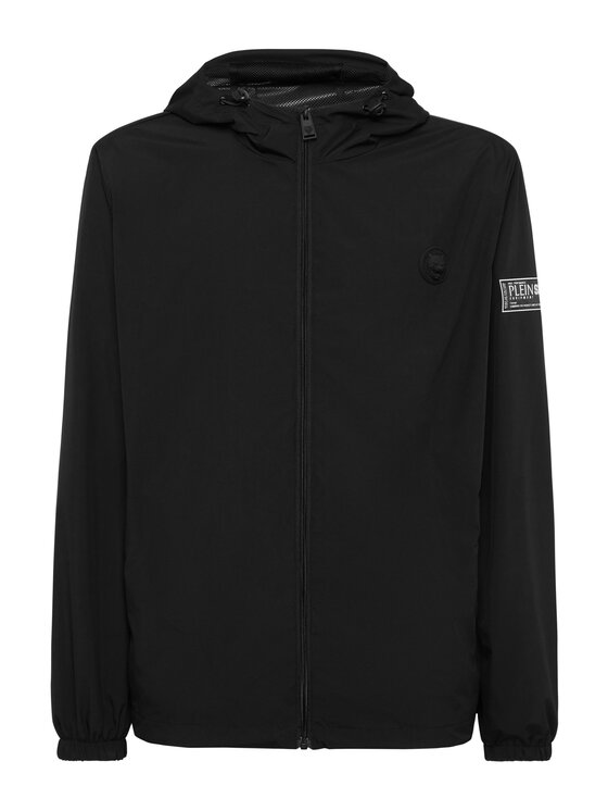 Plein Sport Plein Sport Giacca a vento 23111 Nero Regular Fit