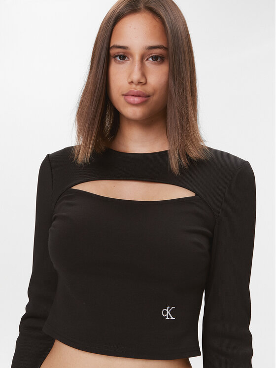 Calvin Klein Jeans Calvin Klein Jeans Μπλουζάκι Milano J20J222009 Μαύρο Regular Fit