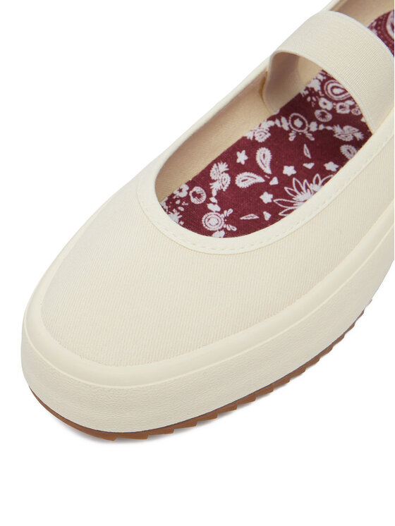 Roxy Roxy Tenisówki CWBEOB-HRY25626-1 Écru
