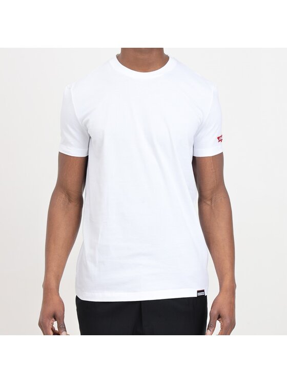 Dsquared2 Dsquared2 T-shirt T-Shirt Dsquared2 Uomo Bianco Regular Fit