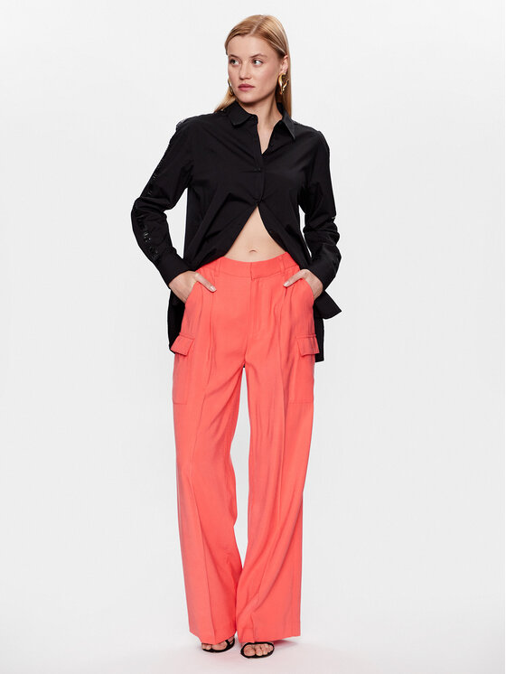 DKNY DKNY Krekls P31M0RY3 Melns Oversize