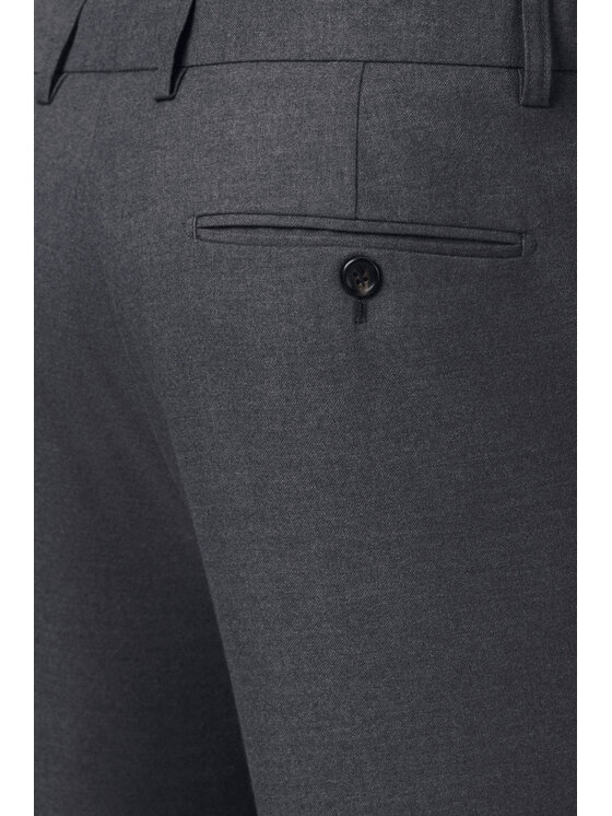 Lancerto Lancerto Spodnie materiałowe Gennaro SP131225000001 Szary Slim Fit