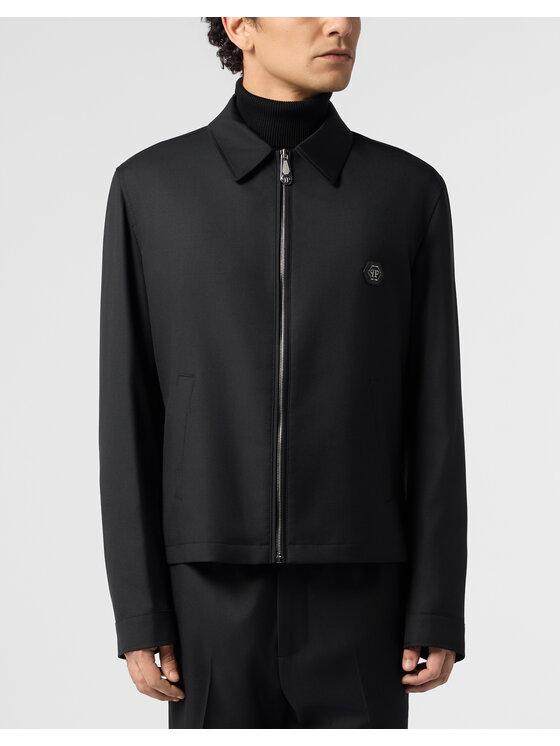 PHILIPP PLEIN PHILIPP PLEIN Bunda bomber 31036 Černá Regular Fit