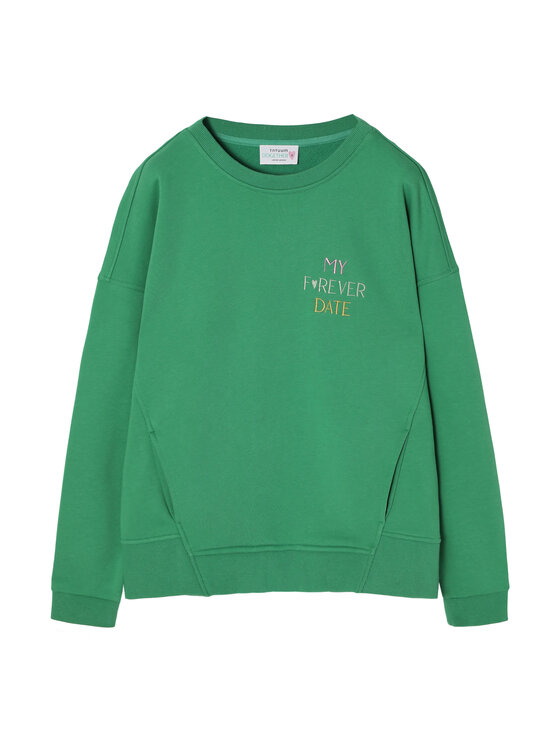 TATUUM TATUUM Bluza GINGER Zielony Oversize