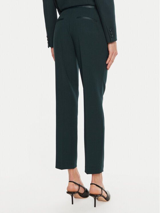 IVY OAK IVY OAK Pantaloni di tessuto Pippa IO1100X5064 Verde Regular Fit