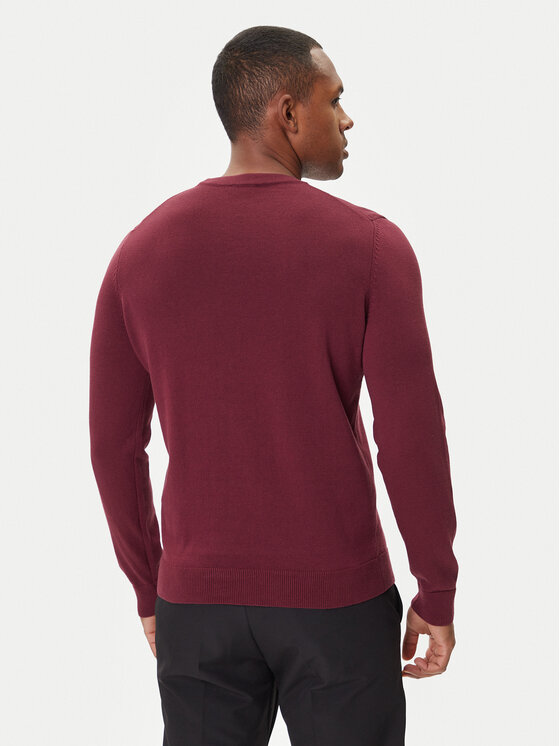 HUGO HUGO Džemper San Cassius-C1 50475083 Tamnocrvena Regular Fit