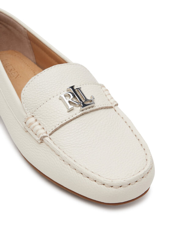 LAUREN RALPH LAUREN LAUREN RALPH LAUREN Mokasyny Barnsbury  802942768012 Biały