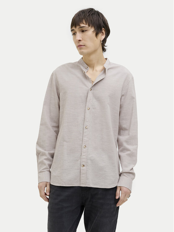 Jack&Jones Jack&Jones Πουκάμισο Summer 12269319 Μπεζ Comfort Fit