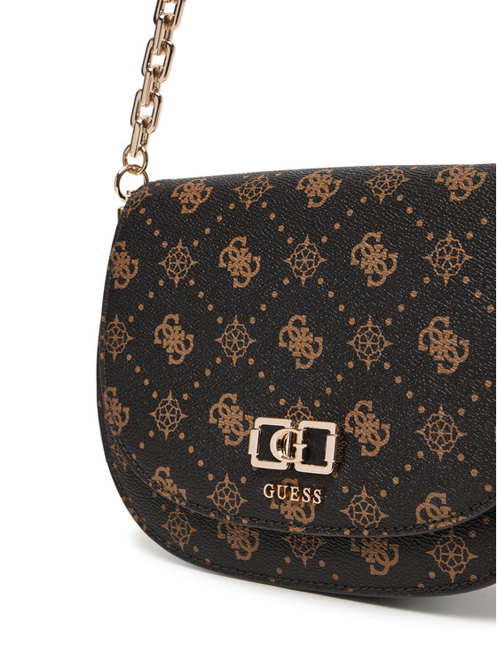 Guess Guess Kabelka Emelie Logo HWGP99 28200 Hnedá