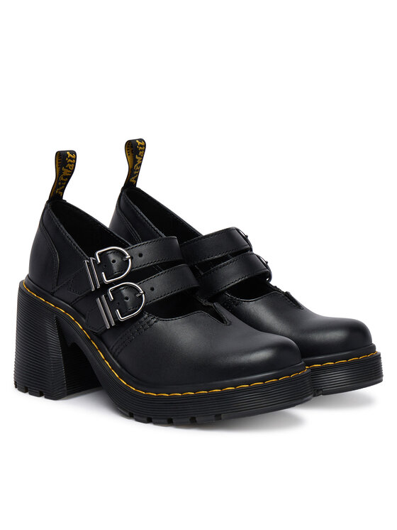 Dr. Martens Dr. Martens Loafersy Eviee Mary Jane DM27371001 Czarny