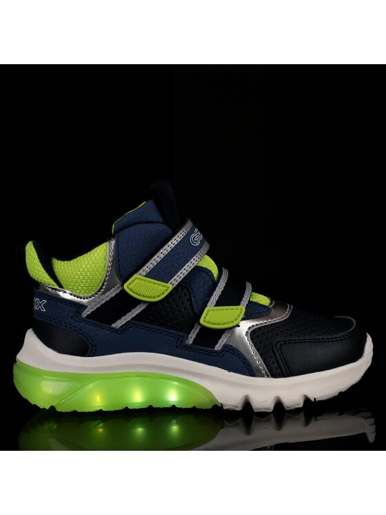 Geox Geox Sneakersy J Ciberdron Boy J36LBA 0BUCE C0749 S Granatowy