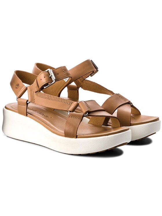 Timberland Timberland Sandali Los Angeles Wind Spo A1MP7 Rjava