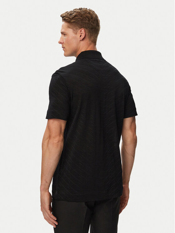BOSS BOSS Polo majica C-Prout 180_AM 50565174 Črna Regular Fit