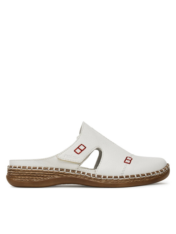 Rieker Rieker Ciabatte 46462-80 Bianco