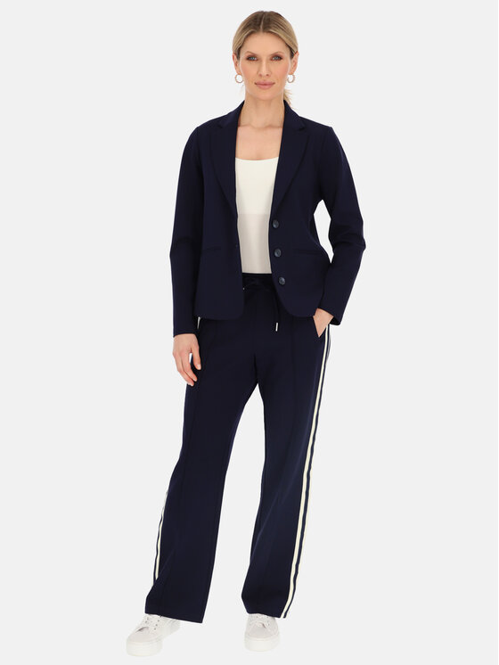 Red Button Red Button Marynarka Blazer Granatowy Regular Fit
