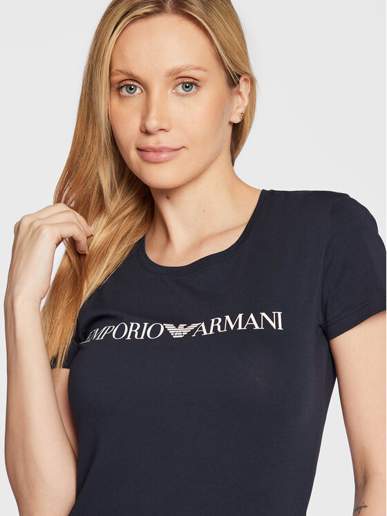 T-shirt 163139 2F227 00135 Blu scuro Slim Fit