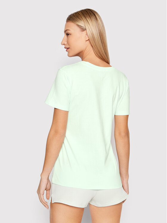 T-shirt Bessie V2GI07 I3Z11 Verde Regular Fit