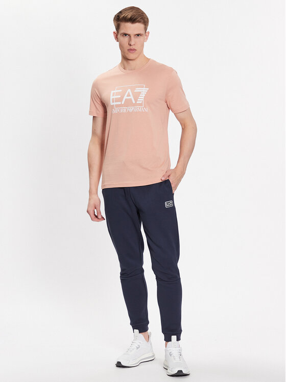 EA7 Emporio Armani EA7 Emporio Armani Tričko 3RPT81 PJM9Z 1431 Oranžová Regular Fit