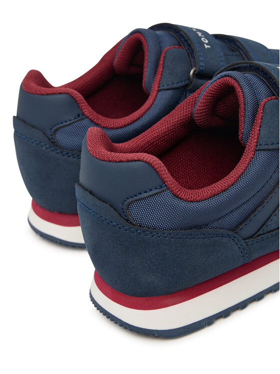Tommy Hilfiger Tommy Hilfiger Sneakersy Low Cut Velcro Sneaker T1X9-35253-1960 S Tmavomodrá