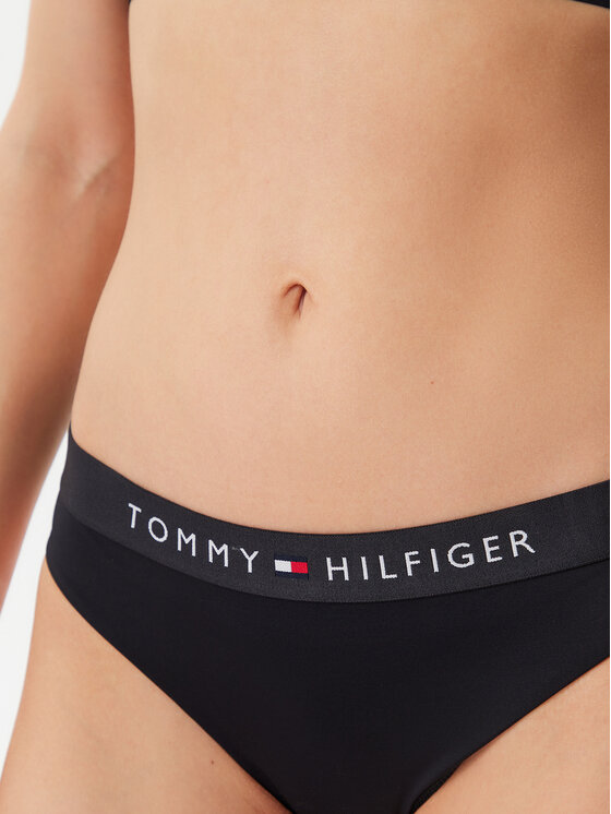 Tommy Hilfiger Tommy Hilfiger Bikini apakšdaļa UW0UW04120 Melns