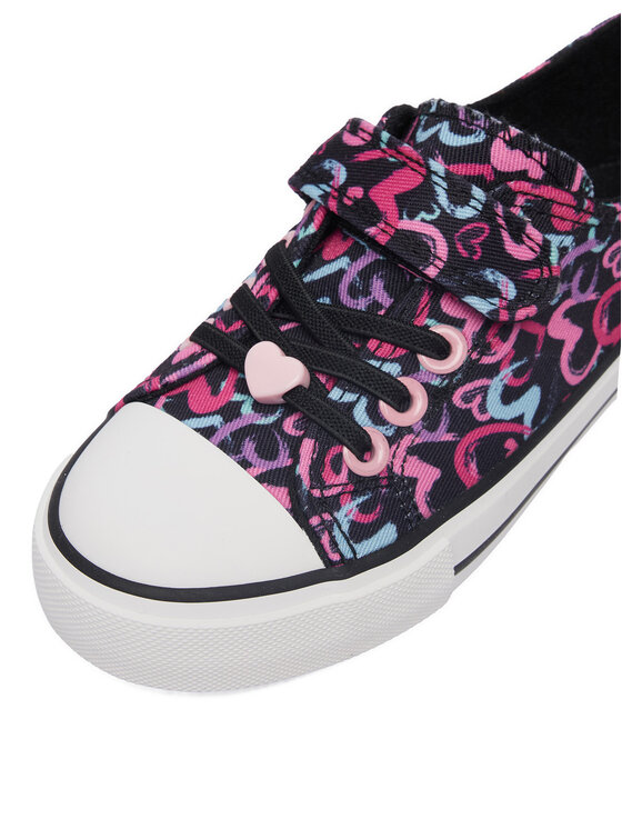 DeeZee DeeZee Sneakers aus Stoff CEO-BIC-AW26-NB24666A Schwarz