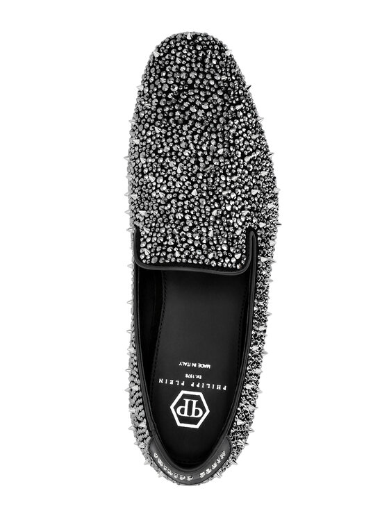PHILIPP PLEIN PHILIPP PLEIN Mokasyny 12049 Czarny