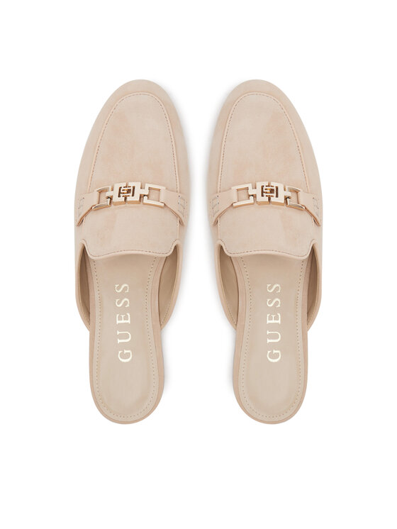 Guess Guess Klapki FLJBOMSUE06 Beżowy