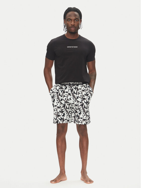 Emporio Armani Underwear Emporio Armani Underwear Pijama EM000400 AF10794 FC143 Negru Regular Fit