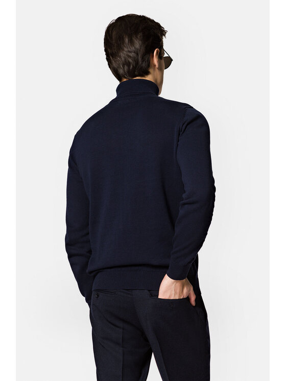 Lancerto Lancerto Golf Julio SW073222000068 Granatowy Regular Fit