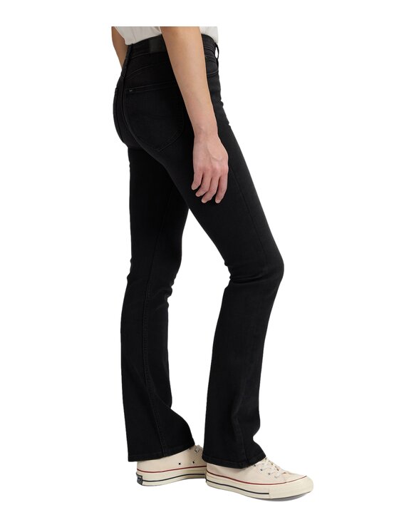 Lee Lee Jeansy 112385772 Czarny Bootcut Fit