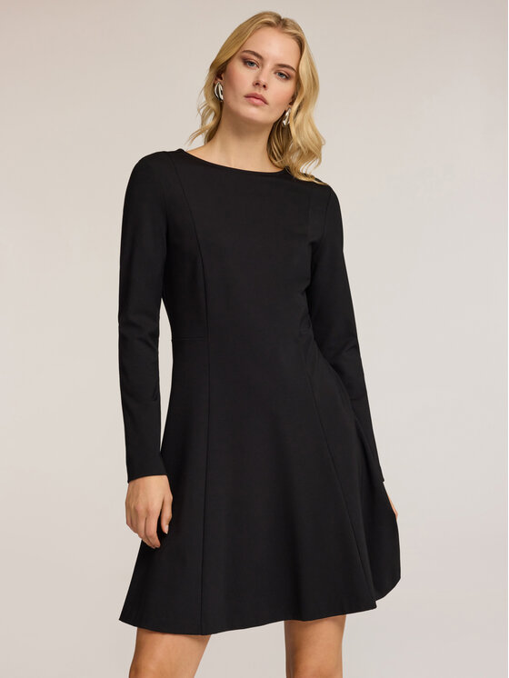 Motivi Motivi Vestito da giorno 7012Q103468N033 Nero Flared Fit