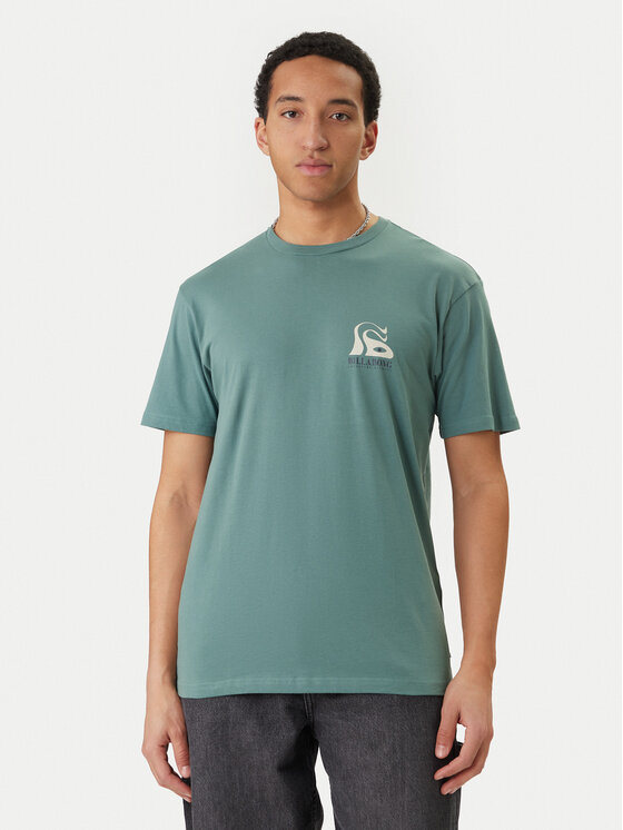 Billabong Billabong T-särk Totem EBYZT00388 Roheline Regular Fit