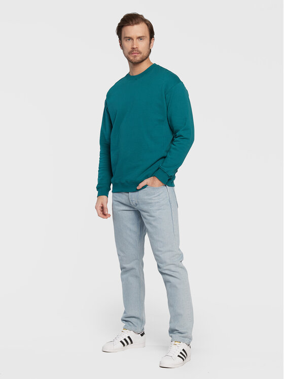 Felpa 3611412 Blu Oversize