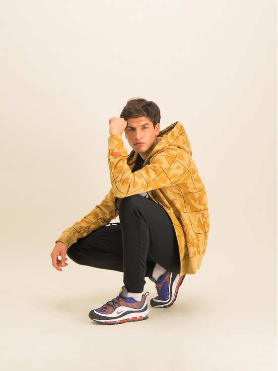 Nike Nike Felpa AT3913 Marrone Loose Fit