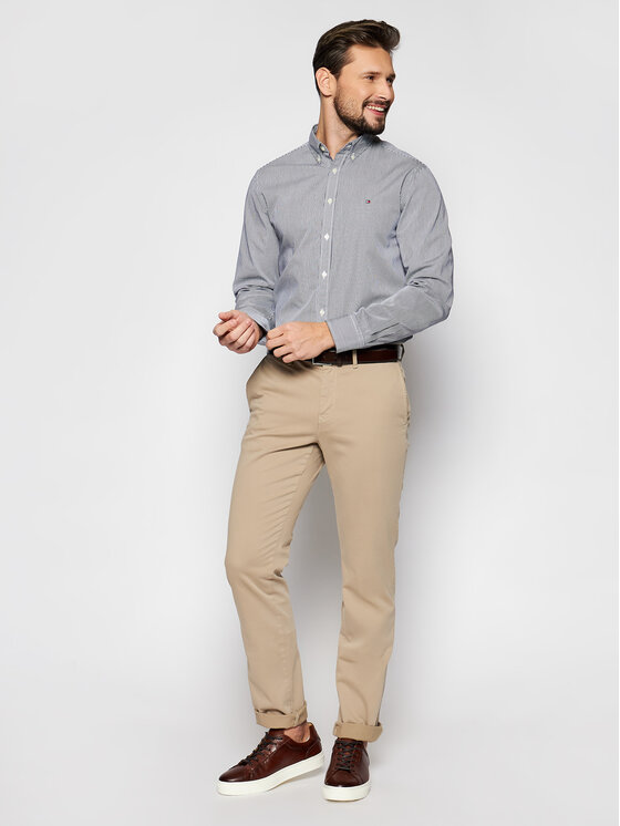 Tommy Hilfiger Chinos Core MW0MW08644 Beige Regular Fit | Modivo.de