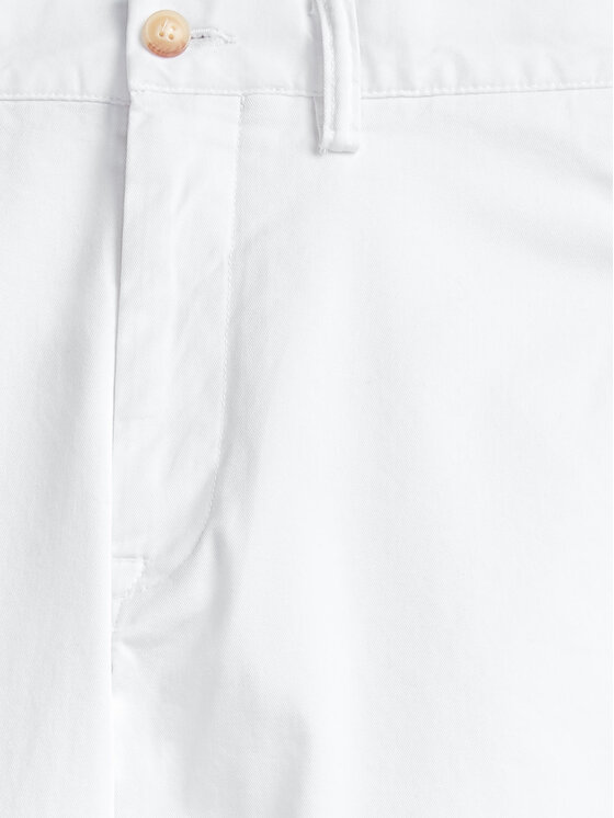 Polo Ralph Lauren Polo Ralph Lauren Hlače iz tkanine 710690138059 Bela Regular Fit