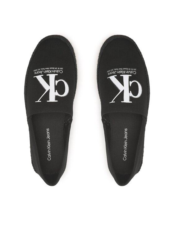 Calvin Klein Jeans Calvin Klein Jeans Espadryle Espadrille Ess Monogram YM0YM00654 Czarny