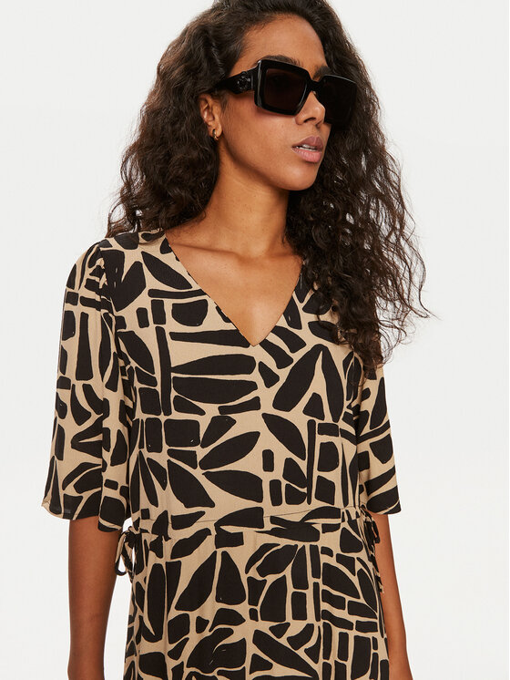 ONLY ONLY Vsakodnevna obleka Davina 15318837 Bež Regular Fit