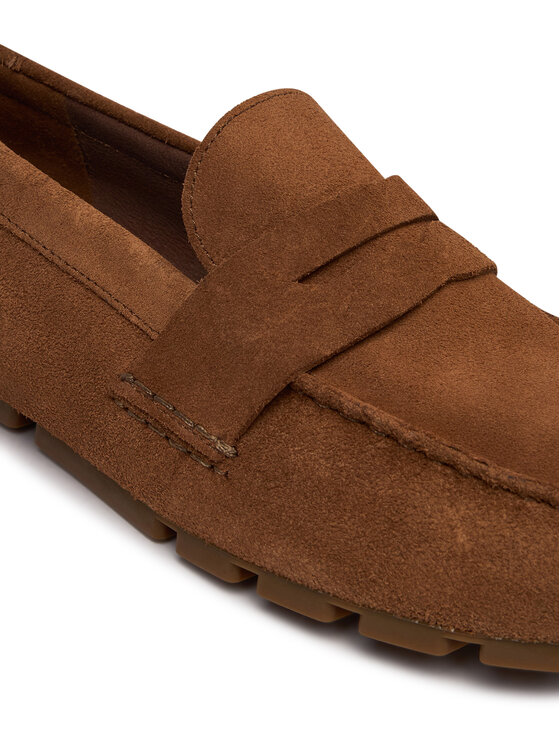 Clarks Clarks Mokasyny Corsley Bar 26184513 Brązowy