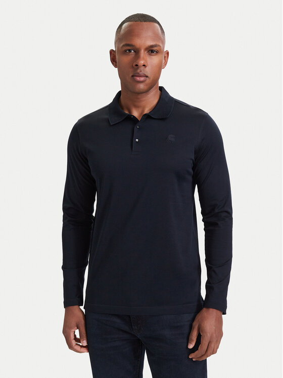 KARL LAGERFELD KARL LAGERFELD Polokošeľa 745000 564200 Tmavomodrá Regular Fit