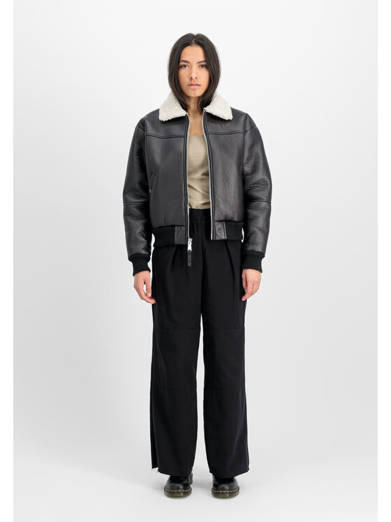 Alpha Industries Alpha Industries Kurtka bomber B-15 Modified Winter Jacket Women Czarny Regular Fit