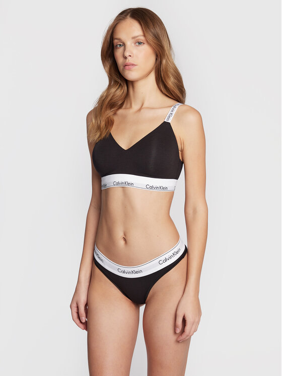 Calvin Klein Underwear Calvin Klein Underwear Chilot brazilian 000QF5981E Negru