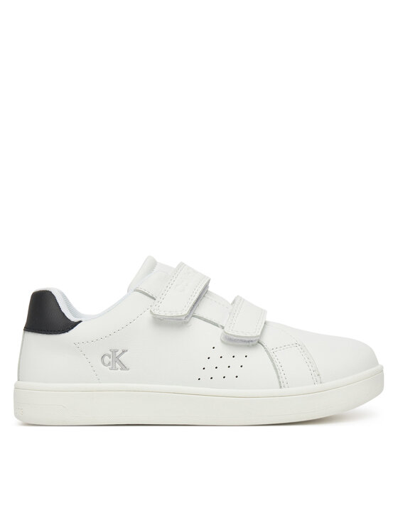 Calvin Klein Jeans Calvin Klein Jeans Sneakersy Low Cut Velcro Sneaker V1X9-82074-1355 S Bílá
