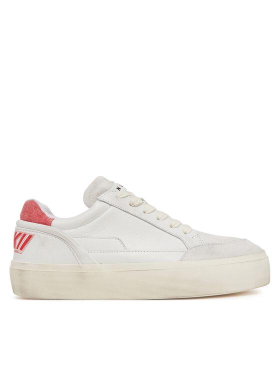 Damskie Sneakersy Inuikii, Rozmiar 40, Białe, Lila Low 30102-850