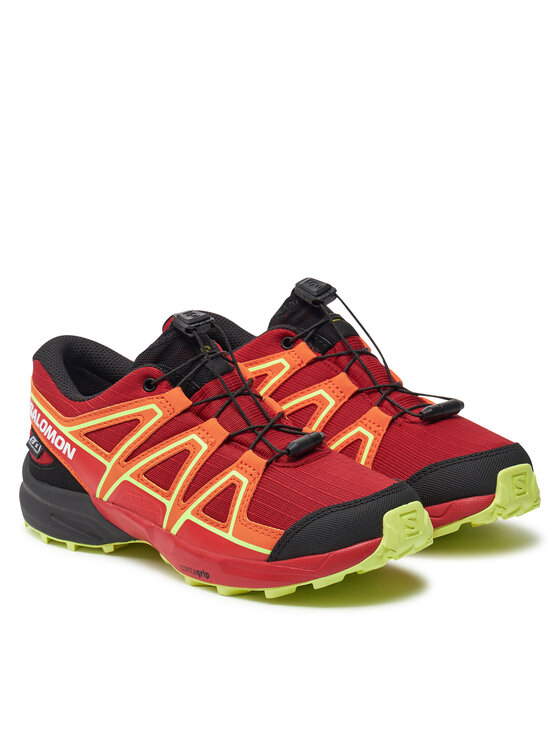 Salomon Salomon Παπούτσια πεζοπορίας Speedcross Waterproof L47565900 Κόκκινο