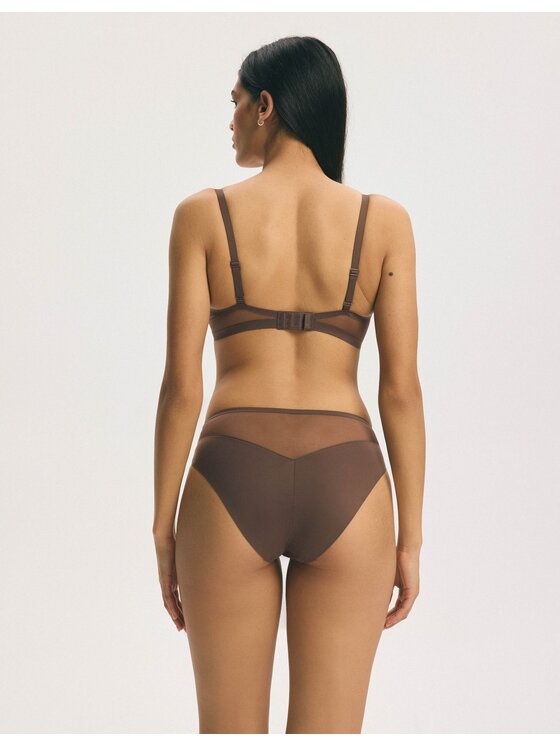 Esotiq Esotiq Biustonosz push-up 44760 Brązowy