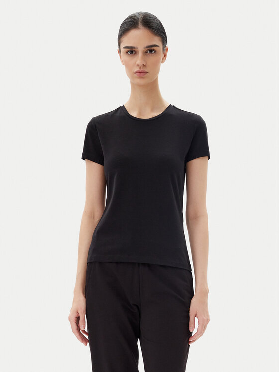 EA7 Emporio Armani EA7 Emporio Armani T-Shirt 7W000497 AF14880 UC001 Czarny Regular Fit