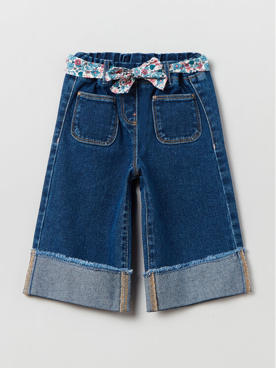 OVS OVS Jeans hlače 1831347 Modra Wide Leg